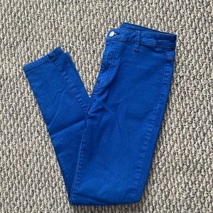 SHEIN Emery Rose High Waisted Denim Jegging Jeans